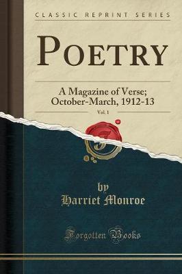 Book cover for Poetry, Vol. 1