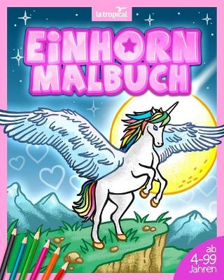 Book cover for Einhorn Malbuch