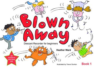 Book cover for Music Education Book - Blown Away Book 1