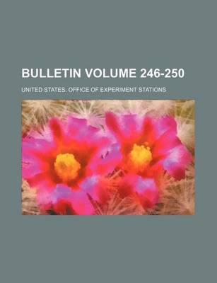 Book cover for Bulletin Volume 246-250