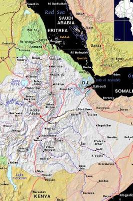 Book cover for Modern Day Color Map of Ethiopia Journal