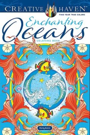 Cover of Creative Haven Enchanting Oceans Coloring Book