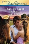 Book cover for That Last Night in Texas