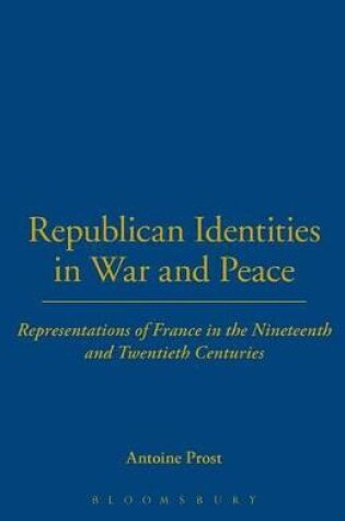 Cover of Republican Identities in War and Peace