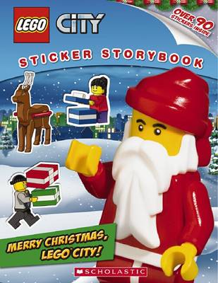 Book cover for Merry Christmas Lego City