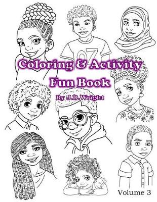 Book cover for Coloring and Activity Fun Book