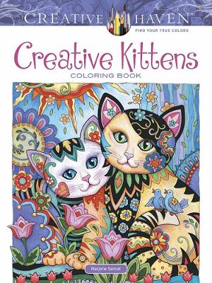 Book cover for Creative Haven Creative Kittens Coloring Book