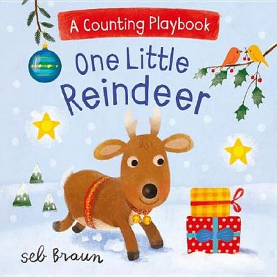 Book cover for One Little Reindeer