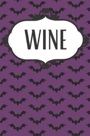 Cover of Black Bat Spooky Wine Journal