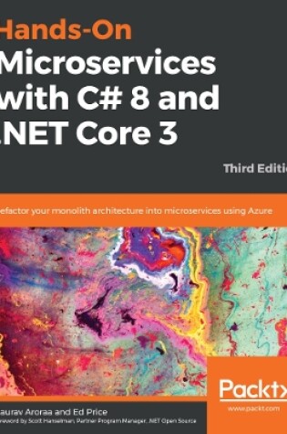 Cover of Hands-On Microservices with C# 8 and .NET Core 3
