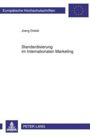 Cover of Standardisierung Im Internationalen Marketing