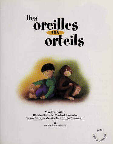 Cover of Des Oreilles Aux Orteils