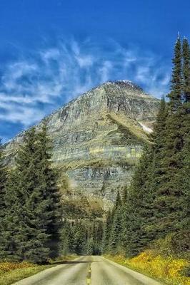 Book cover for Glacier National Park in the Summer Montana USA Journal