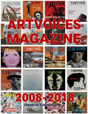 Book cover for Artvoices Magazine Anthology 2008-2018
