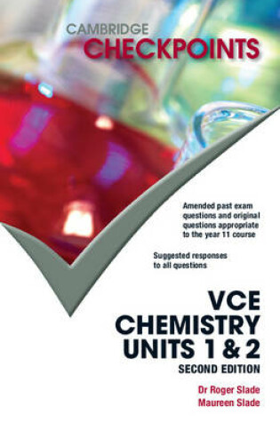 Cover of Cambridge Checkpoints VCE Chemistry Units 1 and 2