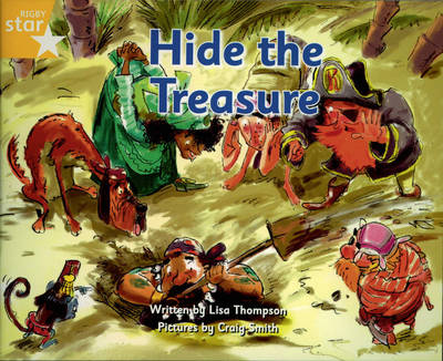 Book cover for Pirate Cove Yellow Level Fiction: Hide the Treasure