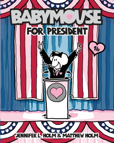 Book cover for Babymouse for President
