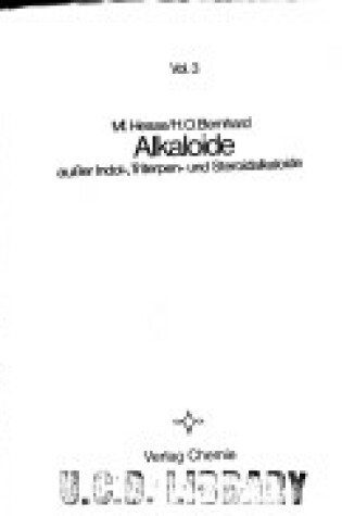 Cover of Alkaloide