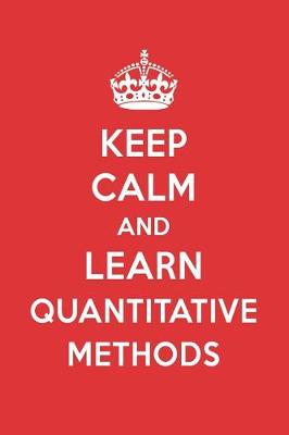 Book cover for Keep Calm and Learn Quantitative Methods