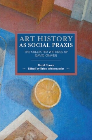Cover of Art History As Social Praxis