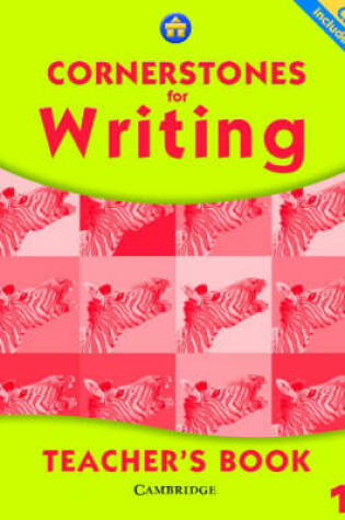 Cover of Cornerstones for Writing Year 1 Teacher's Book and CD