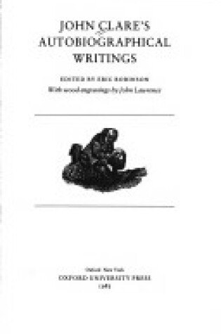 Cover of Autobiographical Writings