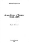 Book cover for Acquisitions of Badges (1983-87)