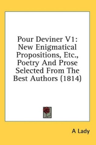 Cover of Pour Deviner V1