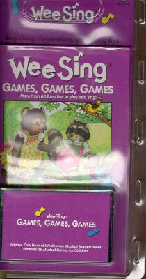 Book cover for Wee Sing Games, Games, Games B
