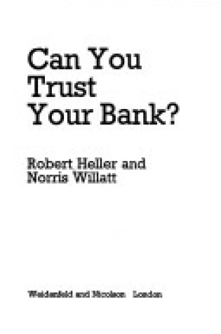 Cover of Can You Trust Your Bank?