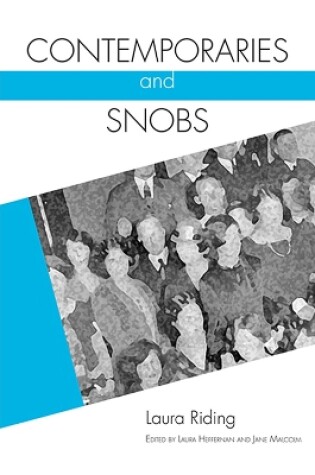Cover of Contemporaries and Snobs