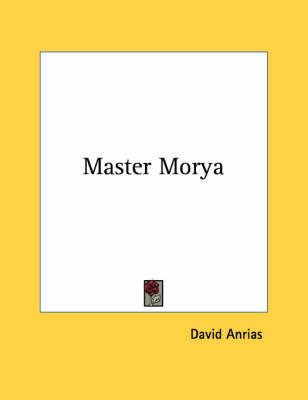 Book cover for Master Morya
