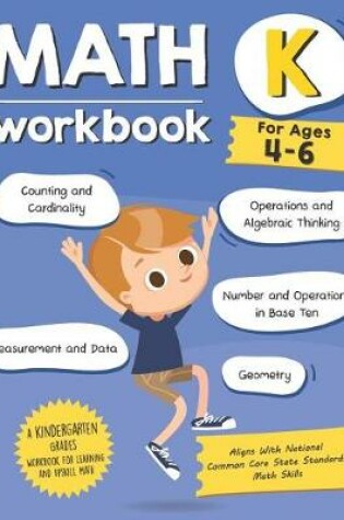 Cover of Kindergarten Math Workbook (Ages 4-6)