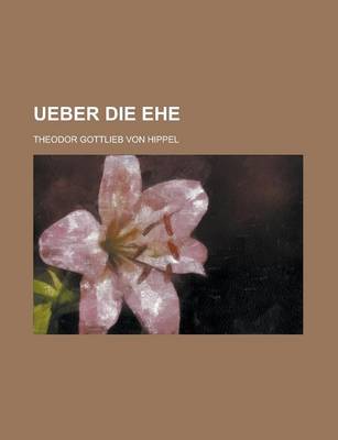 Book cover for Ueber Die Ehe