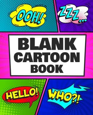 Book cover for Blank Cartoon Book