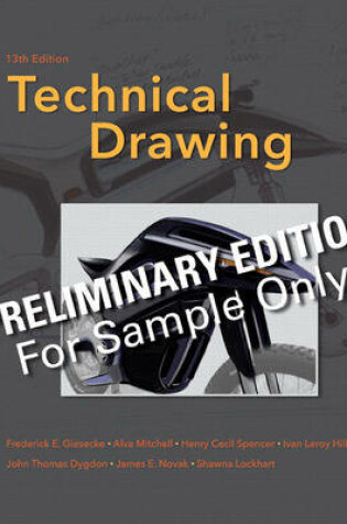 Cover of Technical Drawing Preliminary Edition