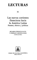 Book cover for Nuevas Corrientes Finacieras Hacia La Americ