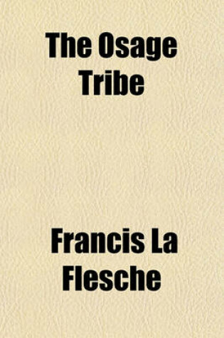 Cover of The Osage Tribe