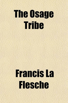 Book cover for The Osage Tribe