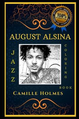 Book cover for August Alsina Jazz Coloring Book