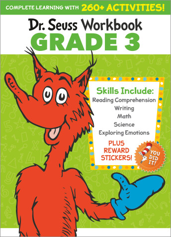 Book cover for Dr. Seuss Workbook: Grade 3