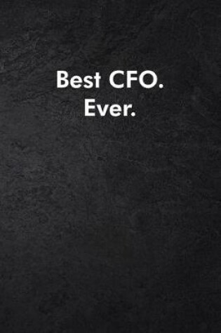 Cover of Best CFO. Ever.