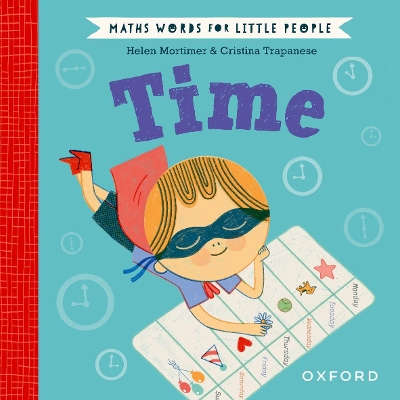 Book cover for Maths Words for Little People: Time