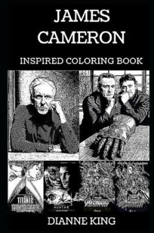 Cover of James Cameron Inspired Coloring Book