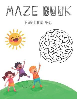 Book cover for Maze Book for Kids 4-6