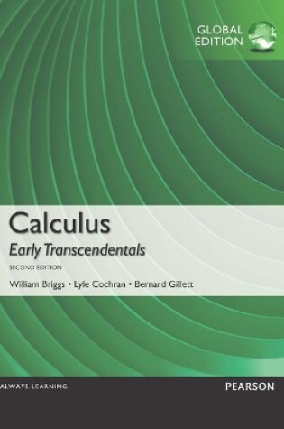 Cover of Calculus: Early Transcendentals, Global Edition