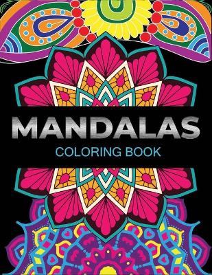 Book cover for Mandalas coloring book
