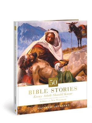 Book cover for 50 Bible Stories Every Adult Should Know