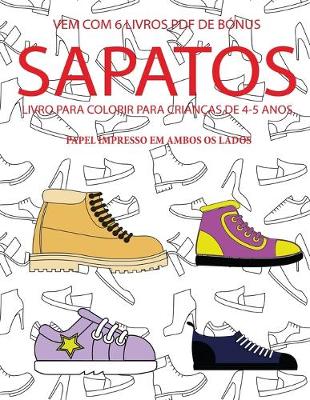 Book cover for Livro para colorir para crianças de 4-5 anos (Sapatos)