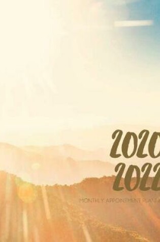 Cover of 2020-2022 Three 3 Year Planner God Monthly Calendar Gratitude Agenda Schedule Organizer